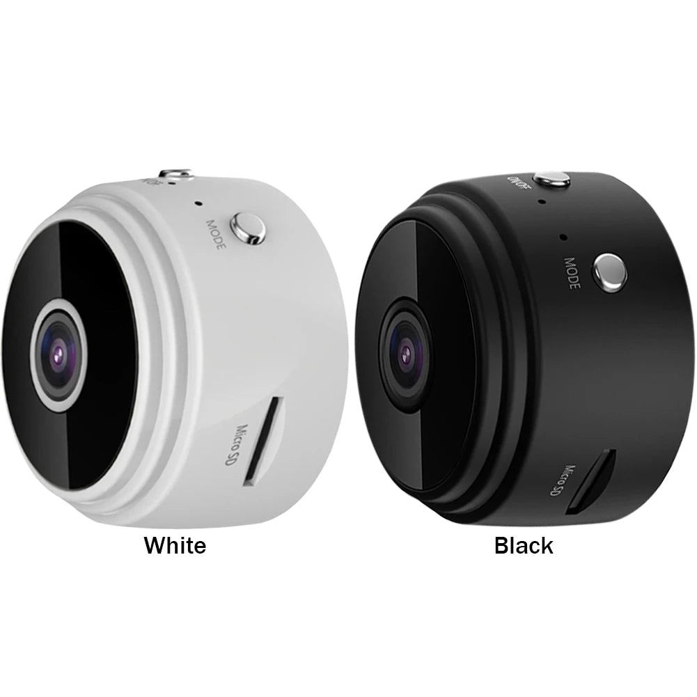 1080p Wireless Mini Security Camera | Night Vision, Audio Recording, USB Rechargeable & Remote View