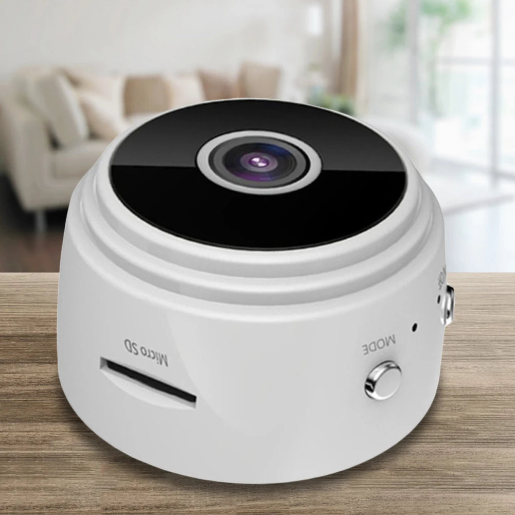 1080p Wireless Mini Security Camera | Night Vision, Audio Recording, USB Rechargeable & Remote View